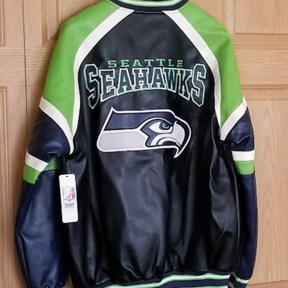 Official NFL Seattle Seahawks XL Jacket - Picture 2 of 5